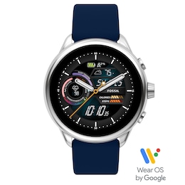Fossil Gen 6 Wellness Edition Navy Strap Smart Watch