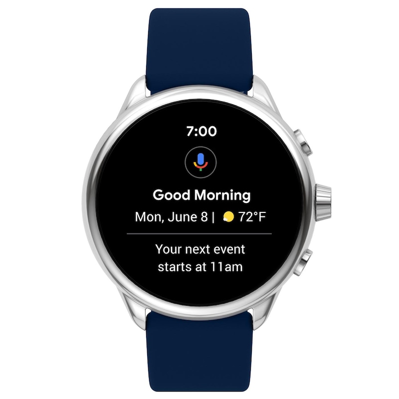 Main Image 3 of Fossil Gen 6 Wellness Edition Navy Strap Smart Watch