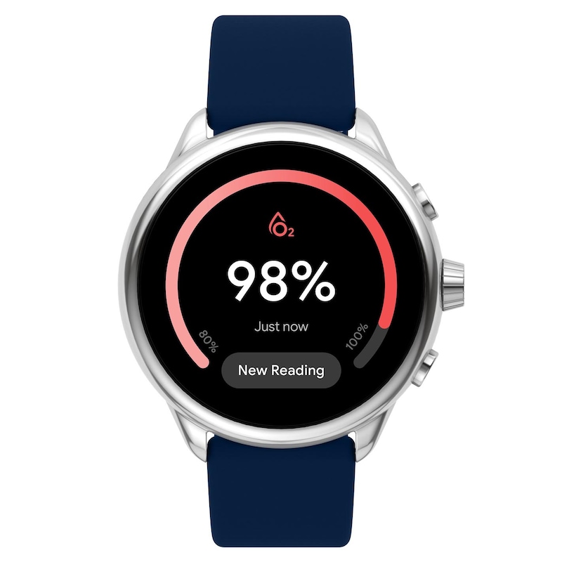 Main Image 6 of Fossil Gen 6 Wellness Edition Navy Strap Smart Watch
