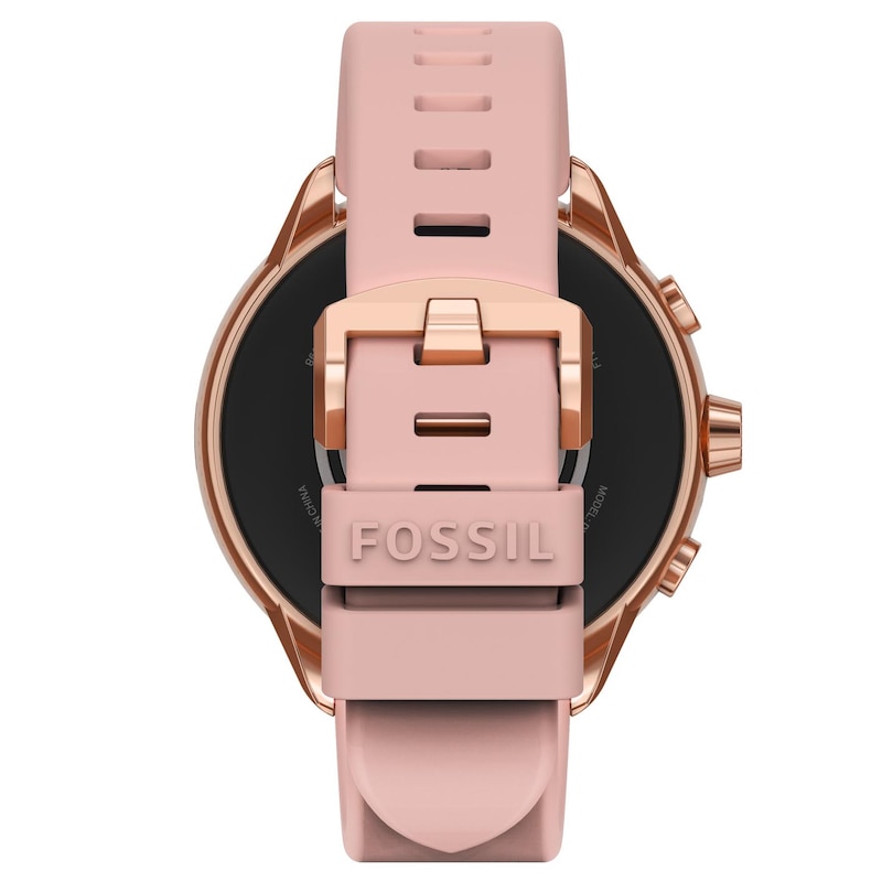 Fossil Gen 6 Wellness Edition Pink Strap Smart Watch