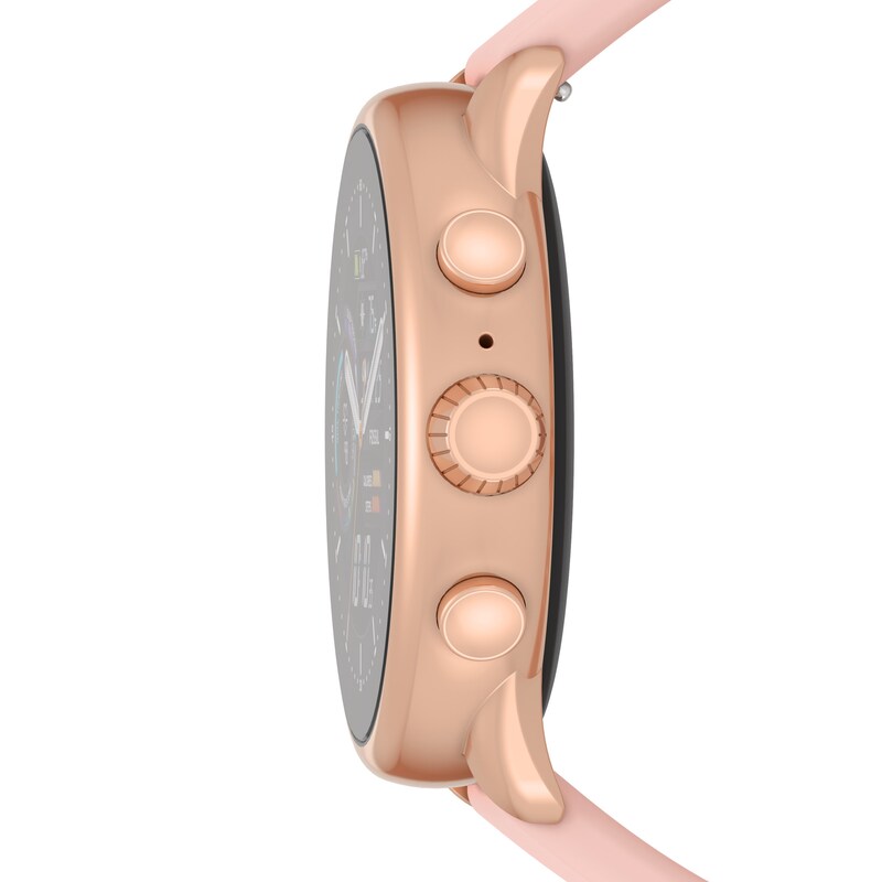 Fossil Gen 6 Wellness Edition Pink Strap Smart Watch
