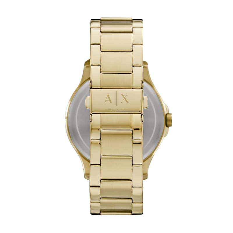 Main Image 2 of Armani Exchange Men's Black Dial Gold Tone Bracelet Watch