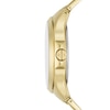 Thumbnail Image 3 of Armani Exchange Men's Black Dial Gold Tone Bracelet Watch