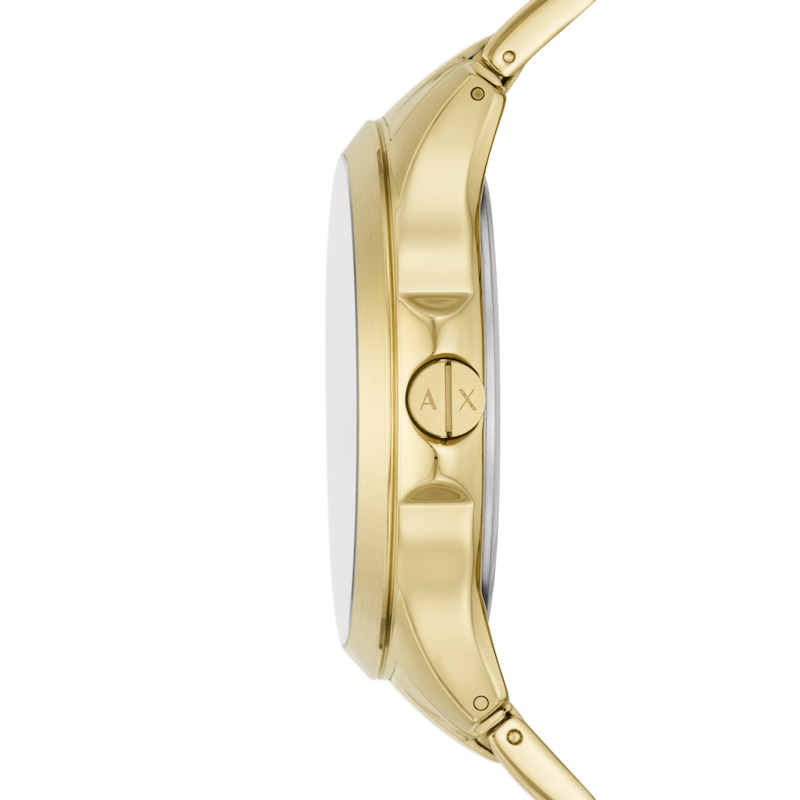 Main Image 3 of Armani Exchange Men's Black Dial Gold Tone Bracelet Watch