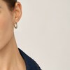 Thumbnail Image 5 of Fossil Vintage Gold Tone Steel Twist Hoop Earrings