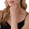 Thumbnail Image 2 of Michael Kors Brilliance 14ct Rose Gold Plated Flex Bracelet