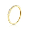 Thumbnail Image 1 of 9ct Yellow Gold 0.02ct Total Diamond Pavé Eternity Ring