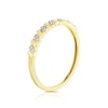 Thumbnail Image 2 of 9ct Yellow Gold 0.02ct Total Diamond Pavé Eternity Ring