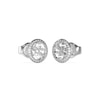 Thumbnail Image 1 of GUESS Life In 4G Rhodium Plated Crystal Stud Earrings