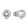 Thumbnail Image 1 of GUESS Party Rhodium Plated Crystal Stud Earrings