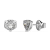 Thumbnail Image 0 of GUESS Party Rhodium Plated Crystal Heart Stud Earrings