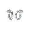 Thumbnail Image 1 of GUESS Mini Forever Links Rhodium Plated Crystal Stud Hoops Earrings