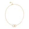 Thumbnail Image 1 of GUESS Mini Forever Links Gold Plated Crystal Chain Necklace