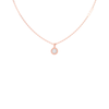 Thumbnail Image 0 of GUESS Color My Day Rose Gold Plated Crystal Chain Necklace