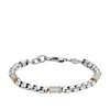 Thumbnail Image 0 of Fossil All Stacked Up Men's Two-Tone Steel Chain Bracelet