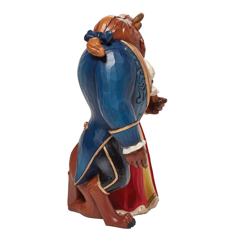 Main Image 5 of Disney Traditions Beauty And The Beast Arm In Arm Figurine