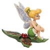 Thumbnail Image 4 of Disney Traditions Tinkabell Atop A Bushel Of Holly Figurine