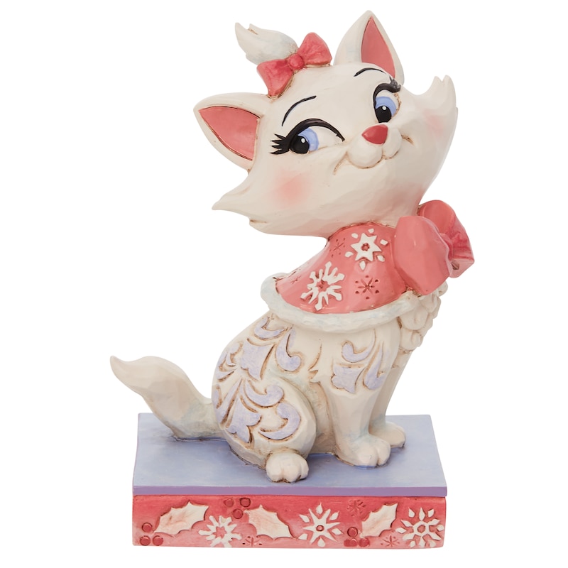 Disney Traditions Marie Christmas Figurine