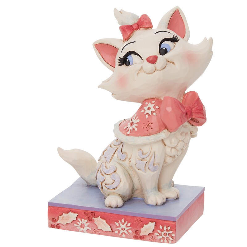 Disney Traditions Marie Christmas Figurine