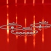 Thumbnail Image 3 of Sterling Silver Diamond Chain Bolo Bracelet