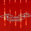 Thumbnail Image 4 of Sterling Silver Diamond Chain Bolo Bracelet