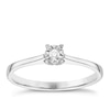 Thumbnail Image 0 of 9ct White Gold Diamond Solitaire Ring