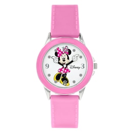 Disney Minnie Mouse Children's Rubber Strap Watch