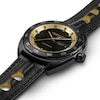 Thumbnail Image 2 of Hamilton Pan Europ Day Date Auto Leather Black Strap Watch