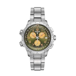 Hamilton Khaki Aviation X-Wind GMT Chrono Quartz Bracelet Watch