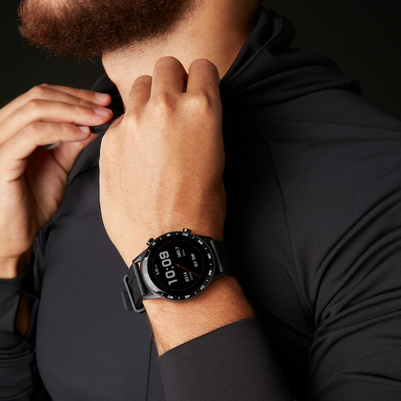 Main Image 6 of Sekonda Active Black Silicone Strap Smart Watch