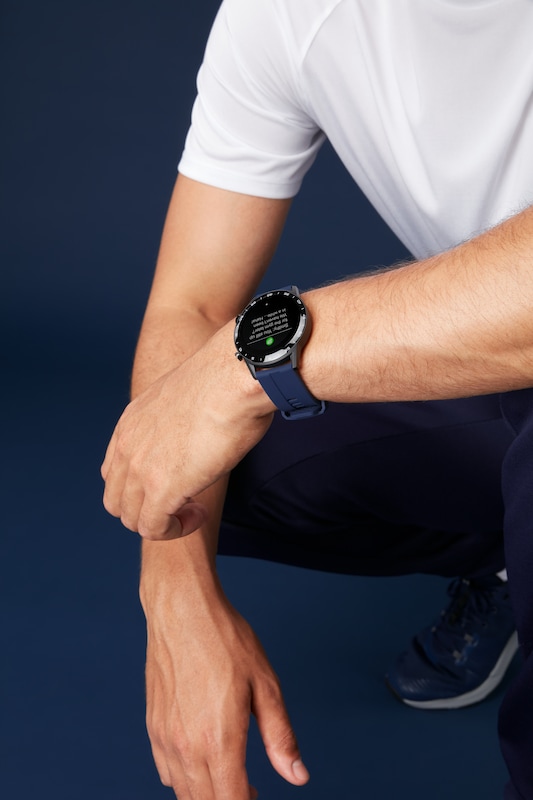 Main Image 6 of Sekonda Active Blue Silicone Strap Smart Watch