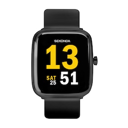 Sekonda Motion Black Silicone Strap Smart Watch