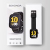 Thumbnail Image 3 of Sekonda Motion Black Silicone Strap Smart Watch