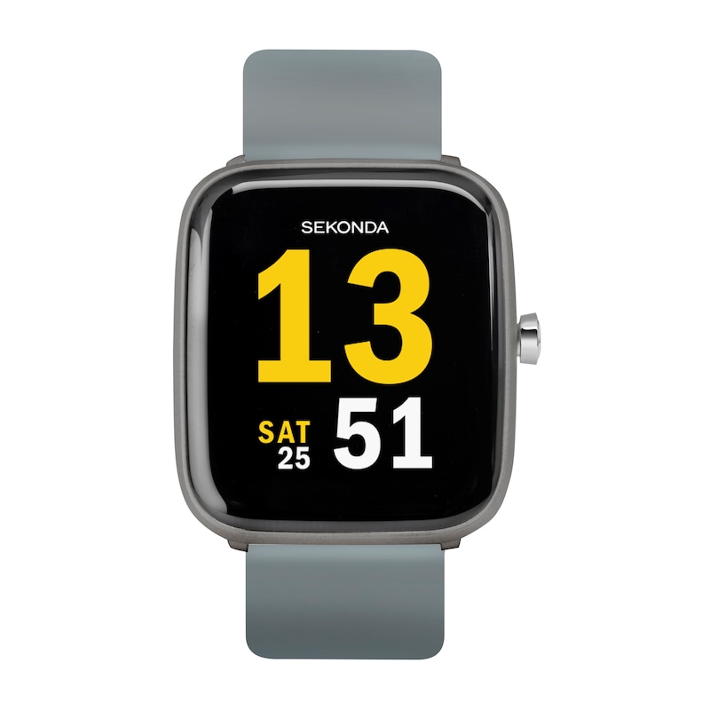 Main Image 1 of Sekonda Motion Grey Silicone Strap Smart Watch