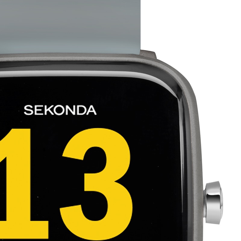 Main Image 3 of Sekonda Motion Grey Silicone Strap Smart Watch