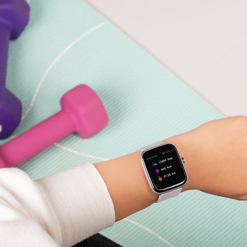 Sekonda Motion Lilac Silicone Strap Smart Watch