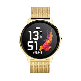 Sekonda Flex Gold Tone Bracelet Smart Watch