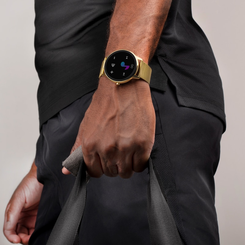 Main Image 7 of Sekonda Flex Gold Tone Bracelet Smart Watch