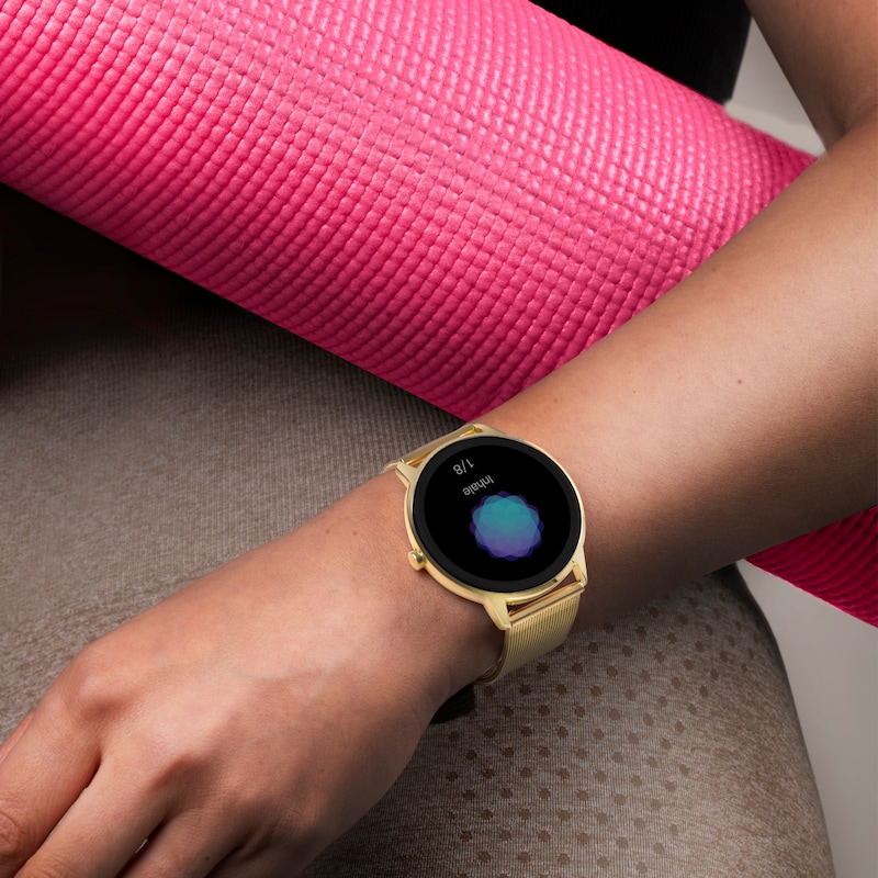Sekonda Flex Gold Tone Bracelet Smart Watch