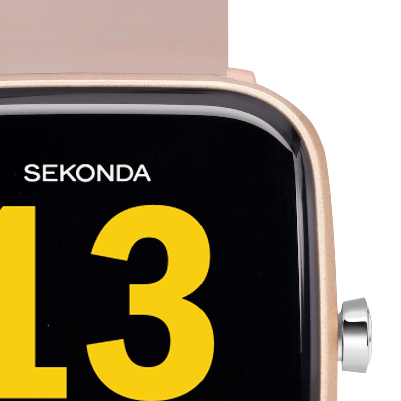 Main Image 3 of Sekonda Motion Pink Silicone Strap Smart Watch