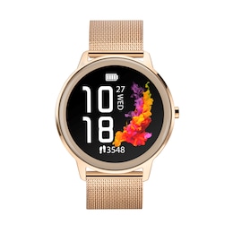 Sekonda Flex Rose Gold Tone Bracelet Smart Watch