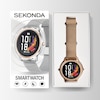 Thumbnail Image 5 of Sekonda Flex Rose Gold Tone Bracelet Smart Watch