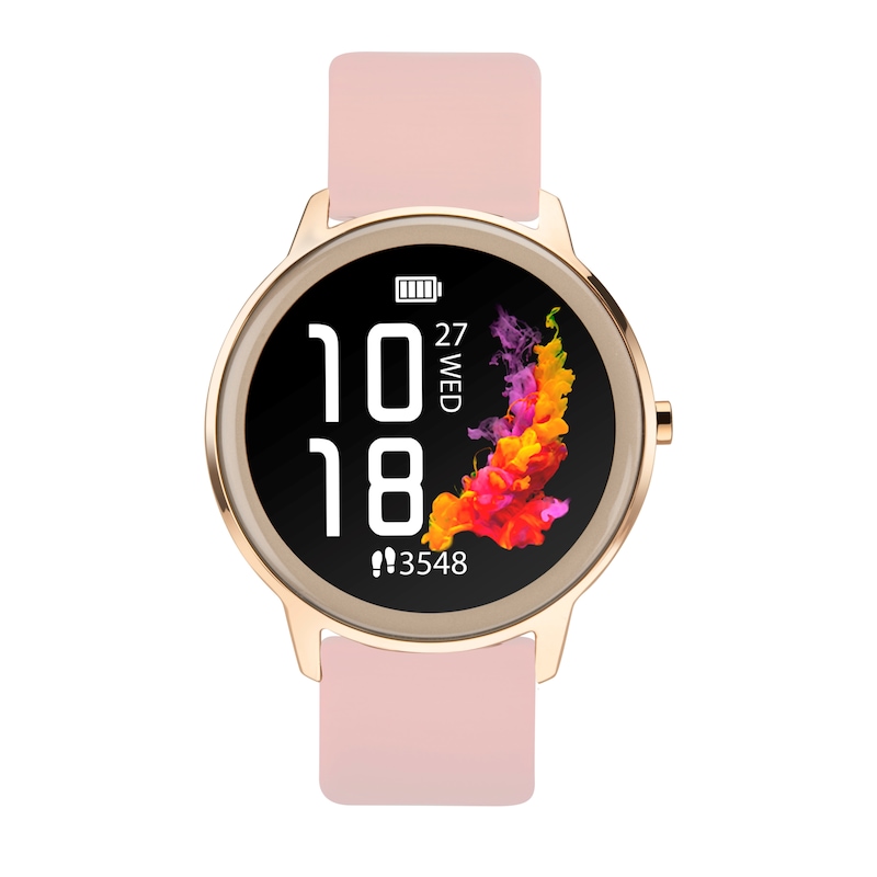 Sekonda Flex Pink Silicone Strap Smart Watch | H.Samuel