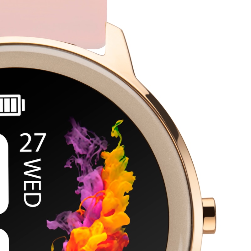 Main Image 3 of Sekonda Flex Pink Silicone Strap Smart Watch