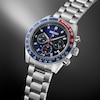 Thumbnail Image 2 of Seiko Prospex Speedtimer ‘Go Large’ Solar Blue Dial Chronograph Watch