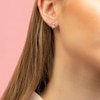 Thumbnail Image 4 of Disney Beauty & The Beast Rose Gold Plated Sterling Silver Earrings