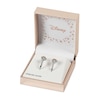 Thumbnail Image 2 of Disney Sterling Silver Crystal Minnie Mouse Hoop Earrings
