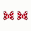 Thumbnail Image 0 of Disney Sterling Silver & Enamel Minnie Bow Stud Earrings