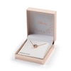 Thumbnail Image 2 of Disney Rose Gold Plated Sterling Silver Crystal Minnie Mouse Necklace