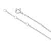 Thumbnail Image 3 of Sterling Silver 0.08ct Diamond Flower Bracelet